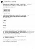 CSLB Business & Law Exam &sol; Score 100&percnt; &sol; 2025 Update &sol; California Contractor License Study Guide & Test Bank
