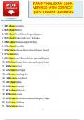 RAMP FINAL EXAM 100&percnt;  VERIFIED WITH CORRECT  QUESTION AND ANSWERS 