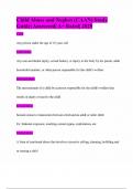 Child Abuse and Neglect &lpar;CAAN&rpar; Study Guide&vert; Answered&vert; A&plus; Rated&vert; 2025