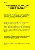 SCM FUNDAMENTALS EXAM 2 2025  UPDATED ACTUAL EXAM WITH  CORRECT SOLUTIONS&period;