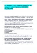 B234 exam 1 with Questions and Correct Answers Latest Updated 2025-2026 GRADED A&plus;&period;