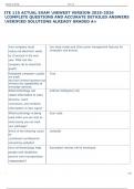 Exam &lpar;elaborations&rpar; ITE 115  