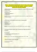 BIO250 - STRAIGHTERLINE MICROBIOLOGY STUDY SET FINAL EXAM UPDATED WITH MOST TESTED QUESTIONS AND ANSWERS &vert; GRADED A&plus; &vert; ASSURED SUCCESS WITH DETAILED RATIONALES