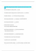 NRSG 4580 &vert; Allergic Disorders EXAM &vert; Questions with Correct Answers &vert; 100&percnt; Pass