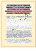 AIC 302 SIMULATED ACTUAL EXAM Frequently Tested Questions with 100&percnt; Correct Detailed Verified Solutions&vert;&vert;<<UPDATED 2025-2026>>A&plus; GRADED&excl;&excl;&excl;&vert;&vert;BRAND NEW VERSION&vert;&vert;