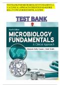 Test Bank For Microbiology Fundamentals A Clinical Approach 2024 Release Marjorie Kelly Cowan&comma; Heidi Smith and Jennifer Lusk Chapter 1-22 &vert; Complete Solution Guide&period;