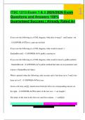  ITSC 1213 Exam 1 & 2 2025&sol;2026 Exam  Questions and Answers 100&percnt;  Guaranteed Success &vert; Already Rated A&plus;