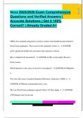 Nesa 2025&sol;2026 Exam Comprehensive  Questions and Verified Answers &vert;  Accurate Solutions &vert; Get it 100&percnt;  Correct&excl;&excl; &vert; Already Graded A&plus; 