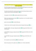 Silver Airways ATR 72 Systems Exam Study Guide Questions with Correct Answers Verified by  Experts&vert; Latest Update 
