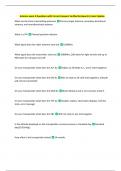 Avionics exam 2 Questions with Correct Answers Verified by Experts&vert; Latest Update