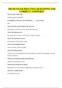 DH 101 EXAM PRACTICE QUESTIONS AND CORRECT ANSWERS&excl;&excl;