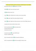 BUNDLE-&colon;&colon;AVIONICS EXAMS WITH CORRECT ANSWERS 100&percnt; SOLVED 