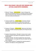 PSYC 1004 EXAM 3 GELLER 2025 BRAND NEW  ACTUAL EXAM WITH ANSWERS&period; 