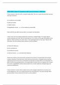 NRSG 4580 &vert; Exam 4 &vert; Questions with Correct Answers &vert; 100&percnt; Pass