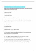 NS 660 Exam 2 &vert; Questions with Correct Answers &vert; 100&percnt; Pass