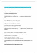 NSCA CPSS Chapter 5-8 Exam &vert; Questions with Correct Answers &vert; 100&percnt; Pass