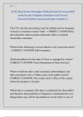 AYPO Real Estate Principles Of Real Estate II Newest 2025  Actual Exam Complete Questions And Correct  Answers&lpar;Verified Answers&rpar;&vert;Already Graded A&plus;