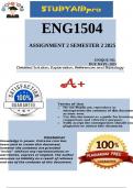 ENG1504 Assignment 2 Semester 2 2025