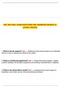 HSC 300 FINAL EXAM QUESTIONS AND ANSWERS GRADED A&plus; LATEST UPDATE&period;