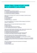 EPIC OR350 STUDY BUNDLE &lpar;PACKAGE DEAL&rpar;- COMPLETE TESTS QUESTIONS WITH COMPLETE SOLUTIONS