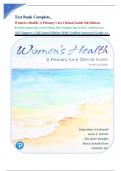 Test Bank Complete&lowbar; Women's Health&colon; A Primary Care Clinical Guide 5th Edition&comma;  By Diane Schadewald&comma; Ursula Pritham&comma; Ellis Youngkin&comma; Marcia Davis&comma; Catherine Juve  All Chapters 1-26&vert; Latest Edition With Verified Answers&vert; Grade A&plus;