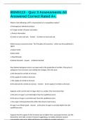 BSNS113 - Quiz 3 Assessments All Answered Correct Rated A&plus;&period;
