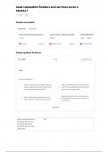 Load calculation Feeders and services Level 4 Module 1 EXAM QUESTIONS AND VERIFIED ANSWERS