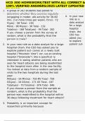HCD 300 HOMEWORK&sol;TEST WITH ALL CORRECT & 100&percnt; VERIFIED ANSWERS&sol;2025 LATEST &lpar;UPDATED TO PASS&rpar;