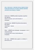 WGU - D432 Section 1 2025&sol;2026 ACTUAL COMPLETE REAL   EXAM QUESTIONS WITH ACCURATE VERIFIED ANSWERS  &lpar;ACCURATE SOLUTIONS&rpar; A&plus; PASSED&excl;&excl;  