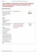 ZSCALER EDU 200 - ESSENTIALS - ZDTA STUDY SET 2025&sol;2026&vert; REAL EXAM QUESTIONS&vert; COMPLETE QUESTIONS AND ANSWERS VERIFIED