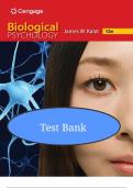 Test Bank for Biological Psychology&comma; 13th Edition by James W&period; Kalat &ndash; Comprehensive Study Guide & Verified Exam Prep