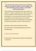 LCSW LAW AND ETHICS EXAM LATEST 2025 ACTUAL EXAM WITH  COMPLETE QUESTIONS AND CORRECT DETAILED ANSWERS &lpar;100&percnt;  VERIFIED ANSWERS&rpar; &vert;ALREADY GRADED A&plus;&vert; &vert;&vert;PROFESSOR  VERIFIED&vert;&vert; &vert;&vert;BRANDNEW&excl;&excl;&excl;&vert;&vert;