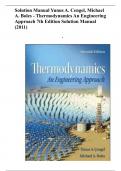 Solution Manual Yunus A&period; Cengel&comma; Michael A&period; Boles - Thermodynamics An Engineering Approach 7th Edition Solution Manual &lpar;2011&rpar; Updated Complete Guide A&plus;