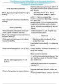 Travel Medicine Verified Multiple Choice and Conceptual Actual Exam  Questions With Reviewed 100&percnt; Correct Detailed Answers   Guaranteed Pass&excl;&excl;Current Update