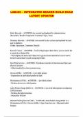 LAB400 &ndash; INTEGRATED BEAKER BUILD EXAM LATEST UPDATED