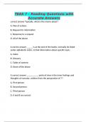 TEAS 7 &ndash; Reading Questions with Accurate Answers
