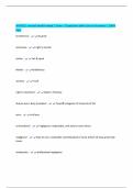 NUR522&colon; mental health week 2 Exam &vert; Questions with Correct Answers &vert; 100&percnt; Pass