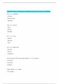 NURS 209 - Exam 3 - Abdomen &vert; Questions with Correct Answers &vert; 100&percnt; Pass