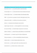 NURS 209 Exam 3 Study Guide &vert; Questions with Correct Answers &vert; 100&percnt; Pass