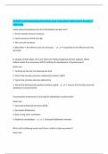 NURS231 pathophysiology final Exam prep &vert; Questions with Correct Answers &vert; 100&percnt; Pass