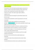 CPPS IHI Exam &ndash; Verified Questions and Correct Answers &lpar;2025&rpar; &ndash; Graded A