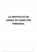 LA PROTECCI&Oacute; DE DADES DE CAR&Agrave;CTER PERSONAL