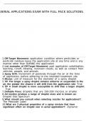 Aerial Applications exam with full pack solutions