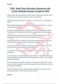 XCEL State Exam Simulator Questions with Correct Detailed Answers Graded A 2025