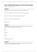 HLTH 642 Quiz&colon; Safety Management of the Food Supply &vert; Score 48&sol;50 &vert; Liberty University