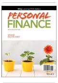 TESTBANK for Personal Finance 2nd Edition Bajtelsmit