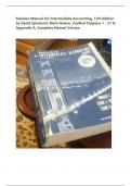 Solution Manual For Intermediate Accounting&comma; 11th Edition by David Spiceland&comma; Mark Nelson&comma; Verified Chapters 1 - 21 & Appendix A&comma; Complete Newest Version