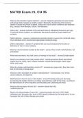 MA700 Exam -1&period; CH 35&period; Questions with Complete Answers 