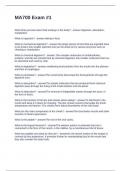 MA700 Exam -1 Questions and Answers