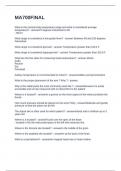 MA700FINAL QIESTIONS AND ANSWERS 100&percnt; CORRECT
